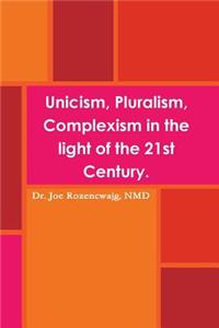 Unicism, Pluralism, Complexism in the light of the 21st Century.