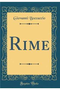 Rime (Classic Reprint)