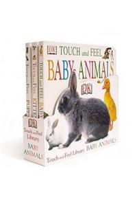 Touch and Feel Baby Animals Library