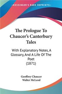 Prologue To Chaucer's Canterbury Tales
