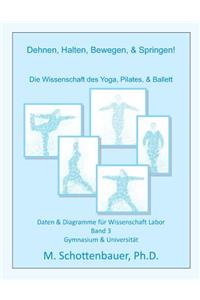 Dehnen, Halten, Bewegen, & Springen! Wissenschaft des Yoga, Pilates, & Ballett