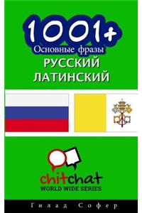 1001+ Basic Phrases Russian - Latin