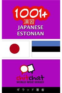 1001+ Exercises Japanese - Estonian