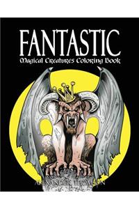 FANTASTIC MAGICAL CREATURES COLORING BOOK - Vol.1