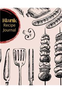 Blank Recipe Journal