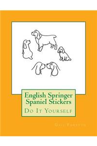 English Springer Spaniel Stickers