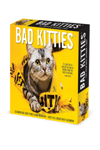 Bad Kitties 2022 Box Calendar - Cats and Kittens Daily Desktop