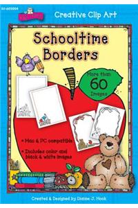 Schooltime Borders Clip Art