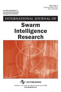 International Journal of Swarm Intelligence Research Vol 2, ISS 4