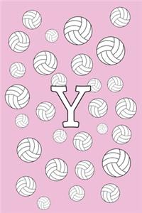 Y Volleyball Notebook