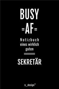 Notizbuch für Sekretäre / Sekretär / Sekretärin