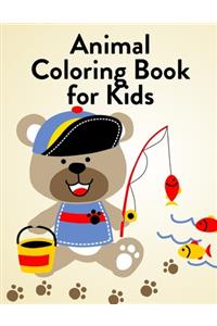 Animal Coloring Book For Kids