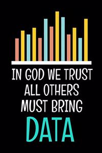 In God We Trust All Others Must Bring Data