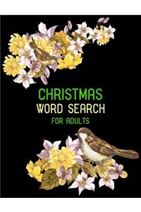 Christmas Word Search For Adults