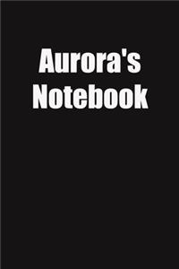 Aurora's Notebook
