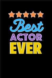 Best Actor Evers Notebook - Actor Funny Gift