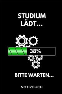 Studium lädt... 38% Bitte warten... Notizbuch