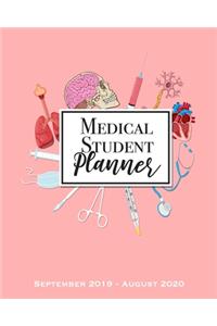 Medical Student Planner September 2019 - August 2020