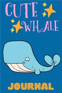 Cute Whale Journal