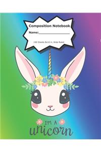I'm a Unicorn Notebook