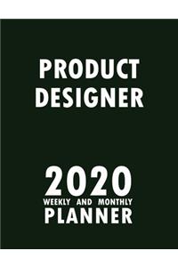 Product Designer 2020 Weekly and Monthly Planner