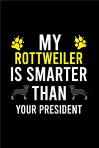 My Rottweiler Is Smarter Than Your President