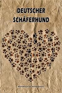 Deutscher Schäferhund Notizbuch für Hundehalter