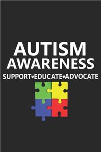 Autism Awareness Support Educate Advocate