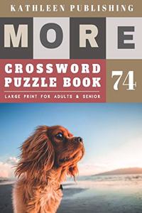 Large Print Crossword Puzzle Books for seniors