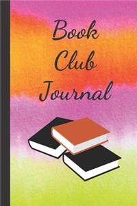 Book Club Journal