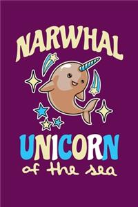 Narwhal Unicorn Of The Sea