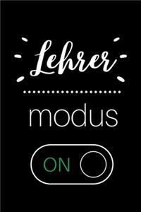Lehrer Modus on