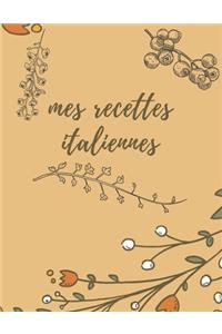 Mes recettes italiennes
