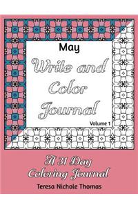 May Write and Color Journal - Volume 1