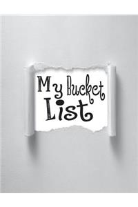 My Bucket List