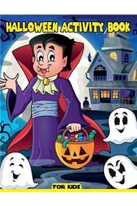 Halloween Activity Book For Kids