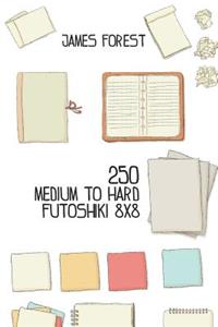 250 Medium to Hard Futoshiki 8x8