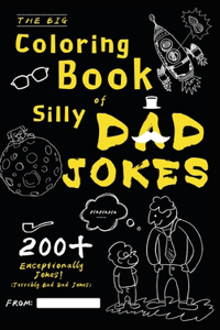 Big Coloring Book of Silly Dad Jokes