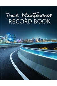 Truck Maintenance Record Book