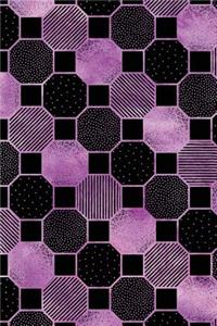 Journal Notebook Dotty Hexagon Pattern 8
