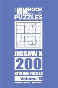 Mini Book of Logic Puzzles - Jigsaw X 200 Extreme (Volume 13)