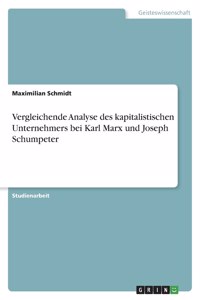 Vergleichende Analyse des kapitalistischen Unternehmers bei Karl Marx und Joseph Schumpeter