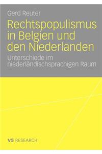 Rechtspopulismus in Belgien Und Den Niederlanden