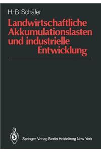 Landwirtschaftliche Akkumulationslasten und industrielle Entwicklung