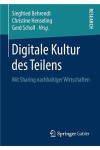 Digitale Kultur Des Teilens