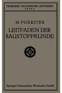 Leitfaden Der Baustoffkunde