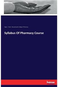 Syllabus Of Pharmacy Course