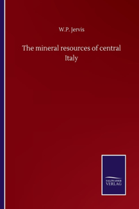 mineral resources of central Italy