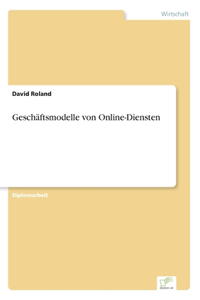 Geschäftsmodelle von Online-Diensten