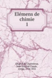 Elemens de chimie